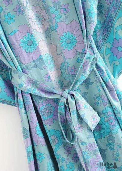 Women's Chic Clementine Boho Kimono Dress